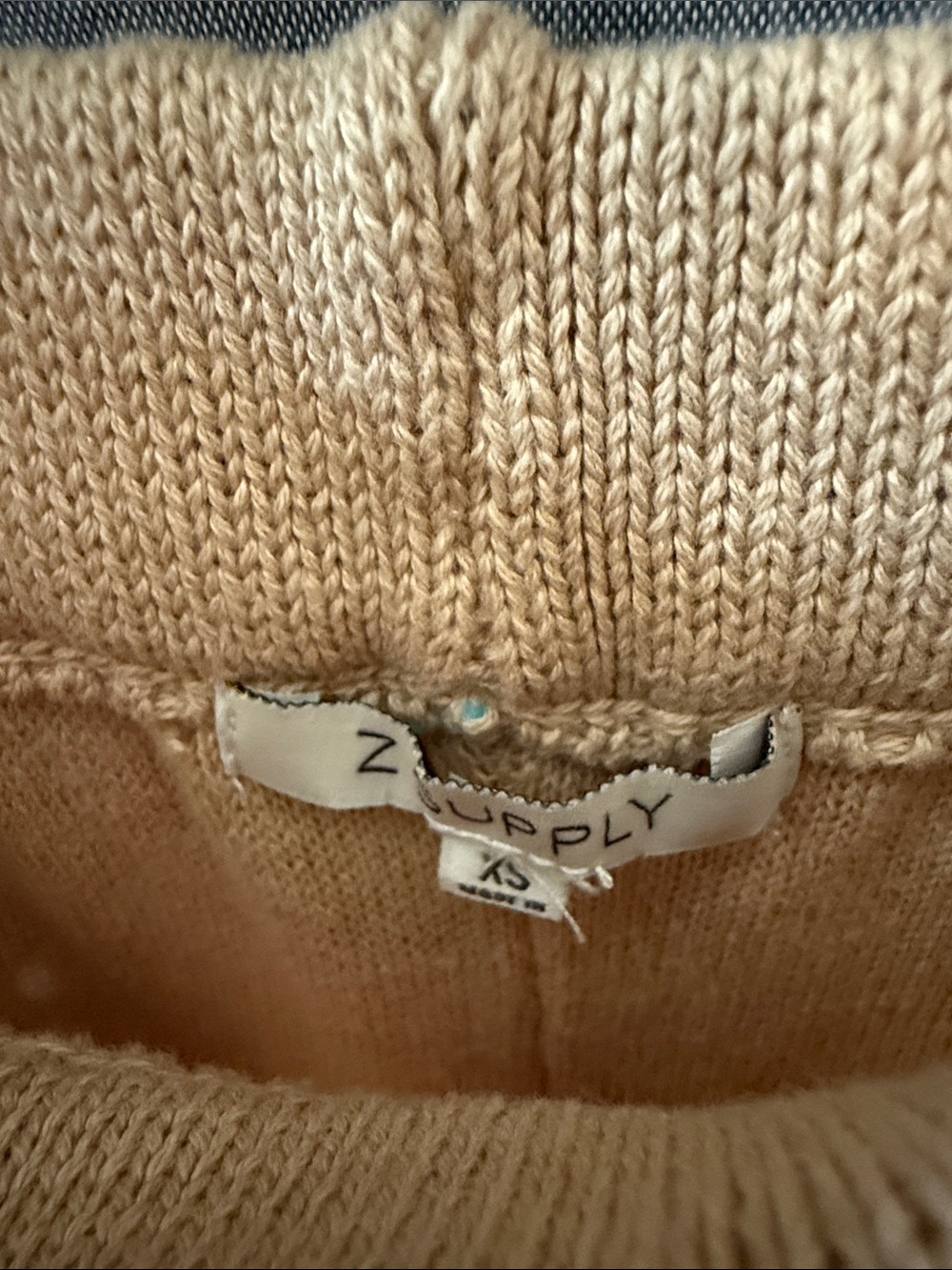 Z SUPPLY loma crochet pant in natural size XS - Picture 5 of 8